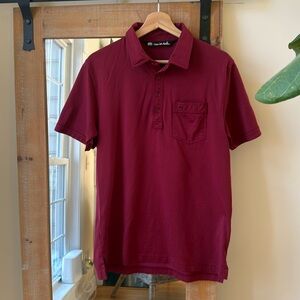 Travis Matthew Golf Pocket Polo Shirt Size M